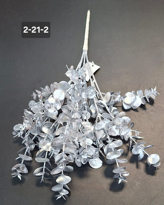 Buchet eucalipt artificial argintiu - 40cm