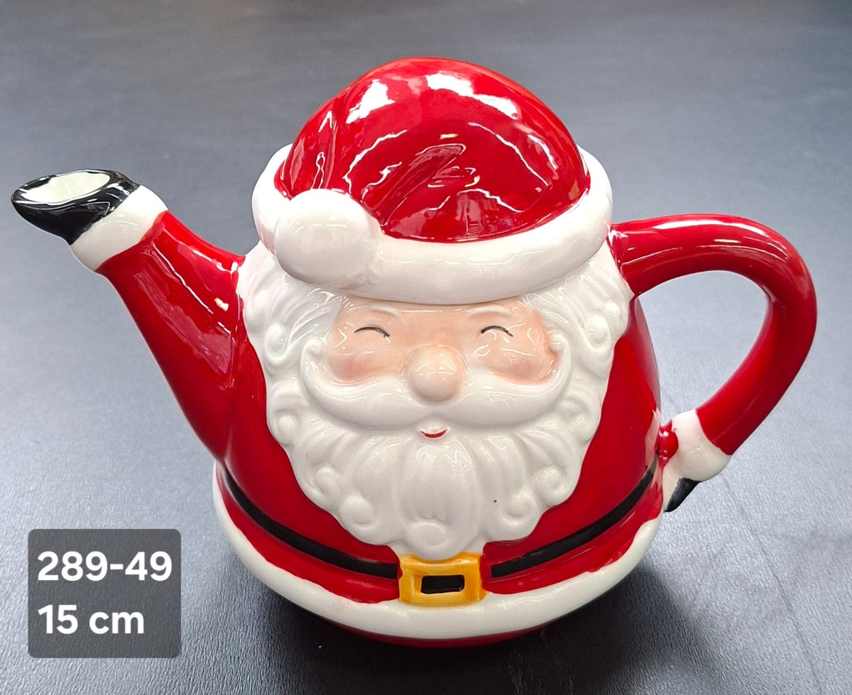 Ceainic decor ceramic Crăciun - 15cm