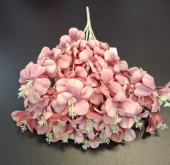 Buchet flori artificiale wisteria roz – 45cm aspect natural, elegant