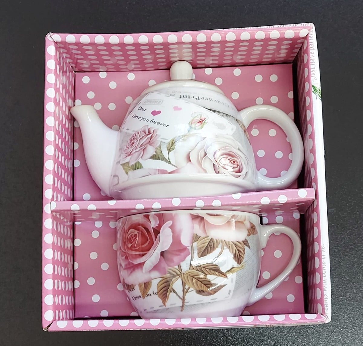 Set ceainic cu ceasca DR073