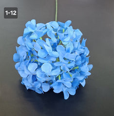 Fir Hortensie artificială albastru - 70cm