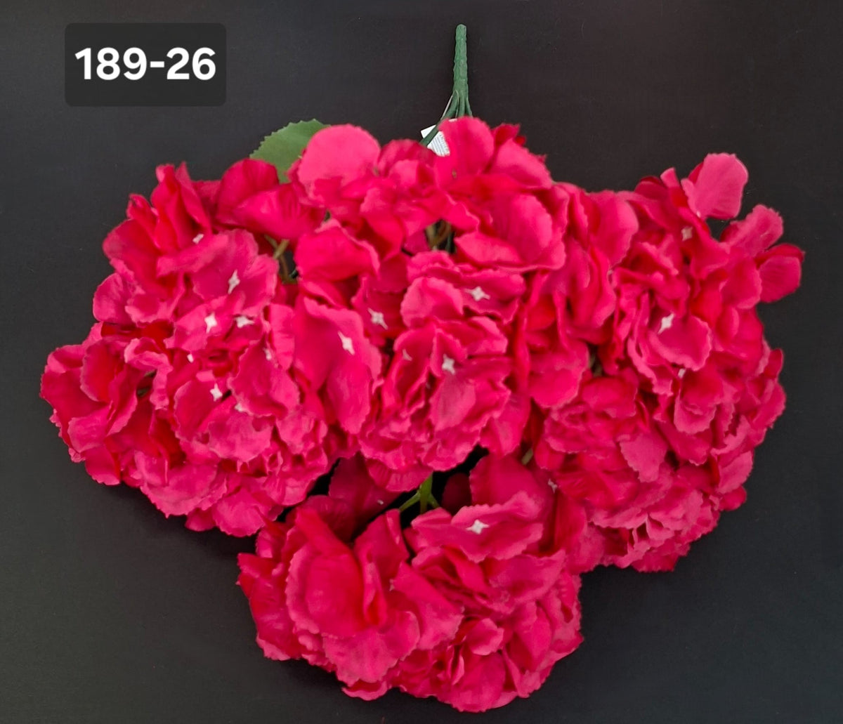 Buchet cu hortensii artificiale fuchsia - 52cm