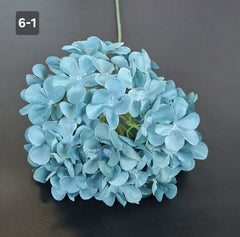 Fir Hortensie artificială albastru pastel - 70cm