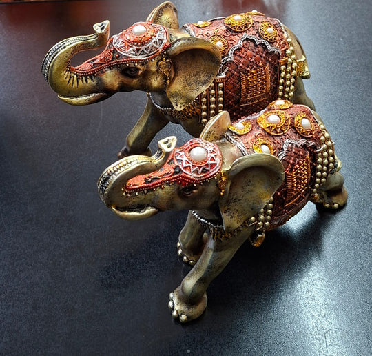 Decor rasina elefant 2/set DR109
