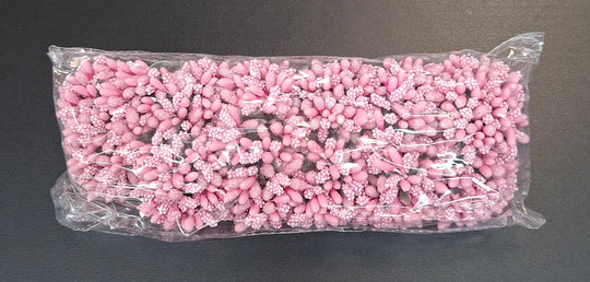 Flori din plastic - Stamine 144/set roz