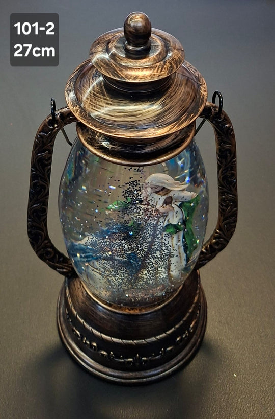 Lanteră decorativă vintage Nașterea Domnului - 27cm