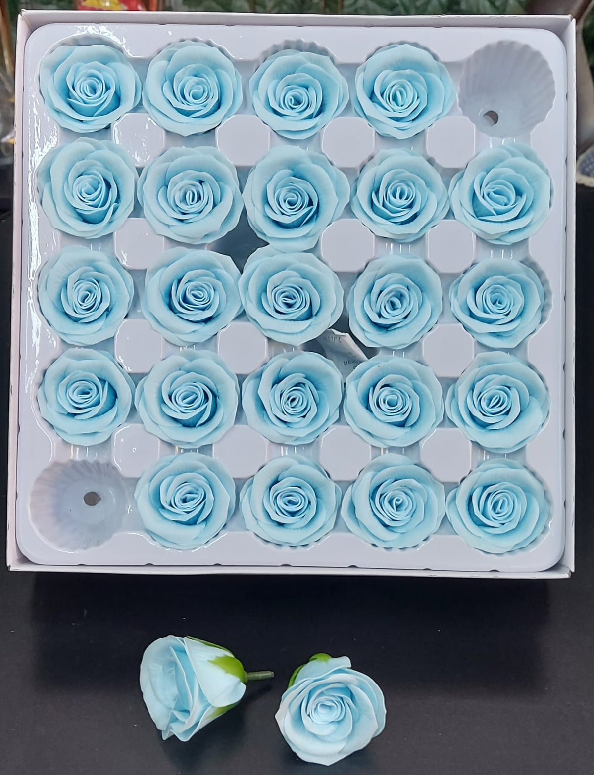 Trandafiri din pasta de sapun - Ø 4cm