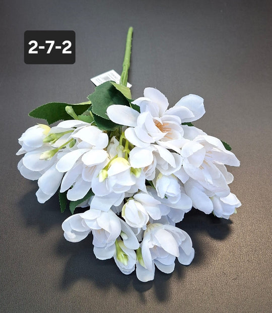 Flori artificiale de salcâm albe – 32cm