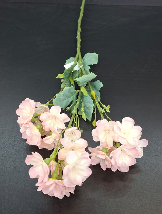 Ramură salcâm artificial roz  –  80cm