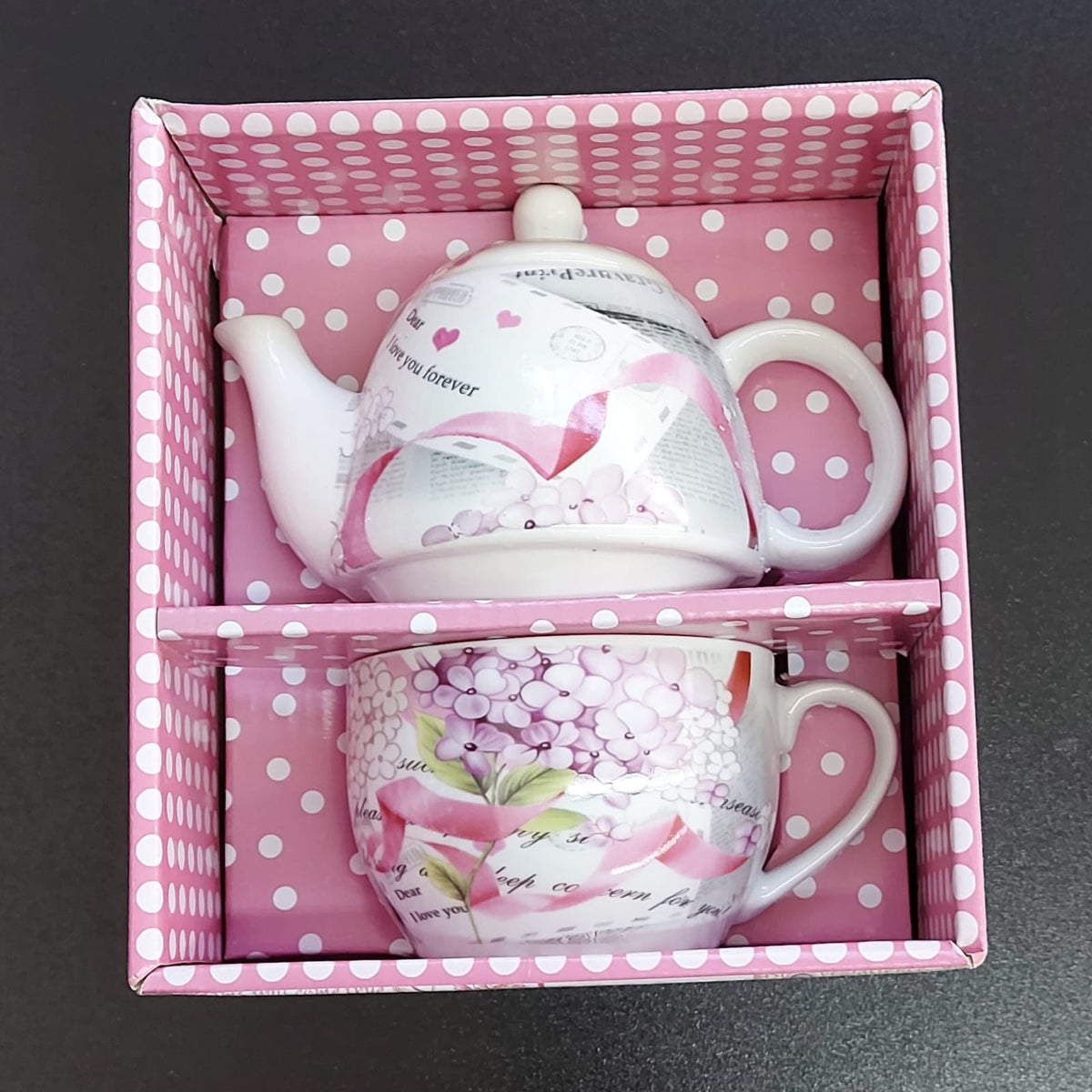 Set ceainic cu ceasca DR072