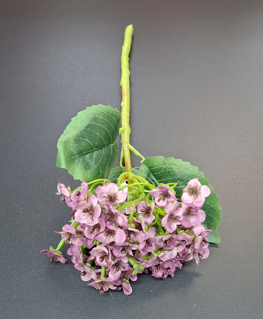 Fir Hortensie artificială mov prună – 32cm