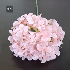 Fir Hortensie artificială roz pastel - 70cm