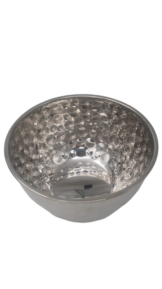 Lve Bol Metalic Argintiu 24cm 30-1