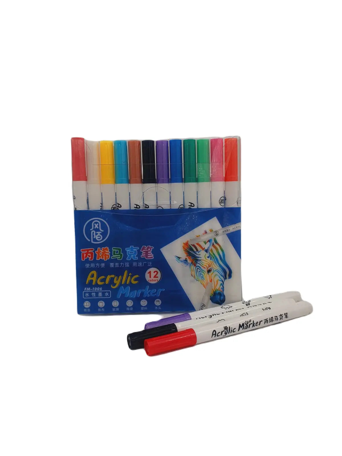 Lve Carioci Colorate 12buc/set 1139-37