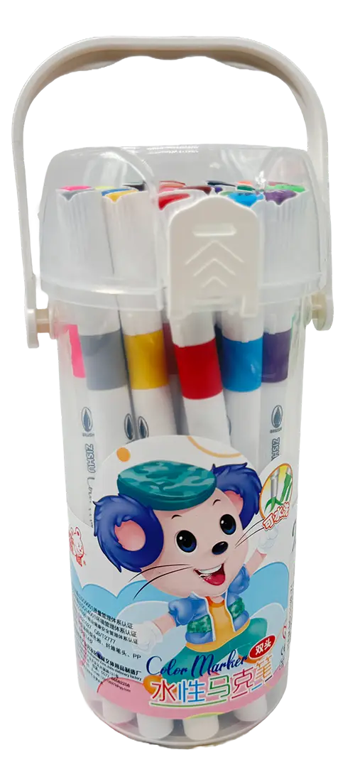 Lve Carioci/markere Colorate 2 Capete Tub Dep. 12buc/set 1139-67 108/bax