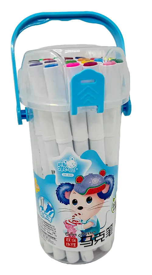 Lve Carioci/markere Colorate 2 Capete Tub Dep. 24buc/set 1139-68 56/bax