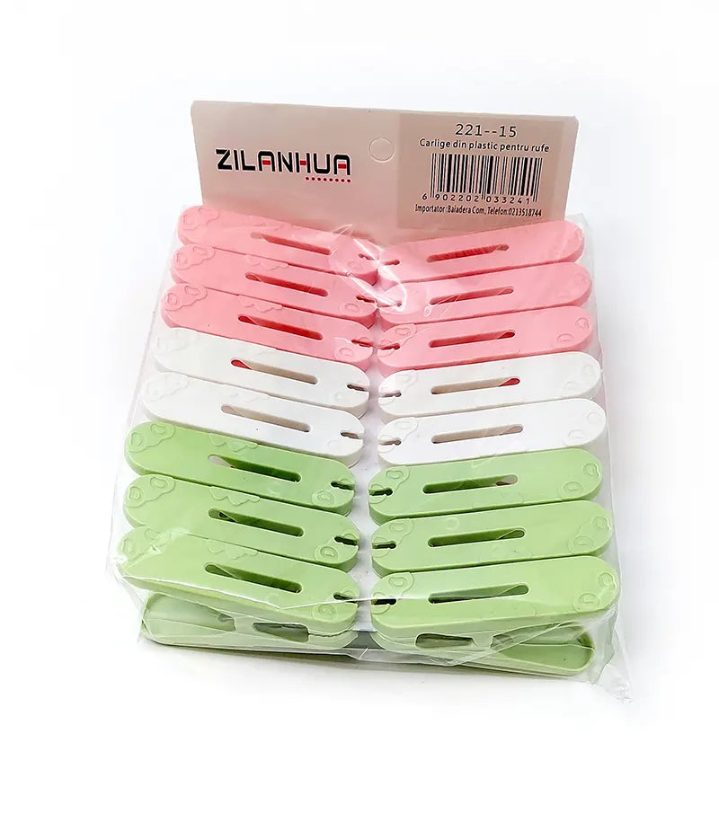 Lve Carlige Din Plastic Pentru Rufe 221-15
