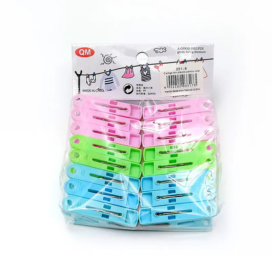 Lve Carlige Din Plastic Pentru Rufe 221-8