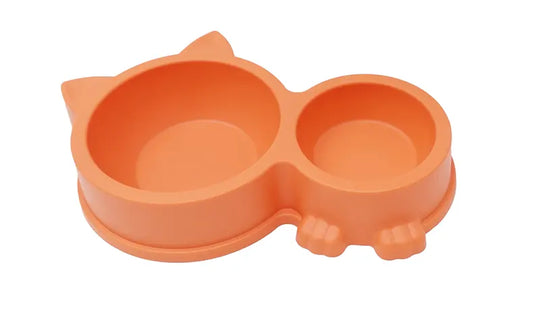 Lve Castron Plastic Pentru Animale 2compartimente 662-106