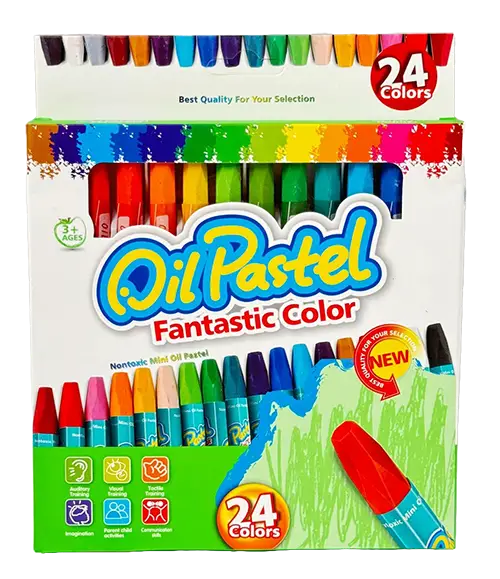Lve Creioane Cerate Colorate 24buc/set 2049-15