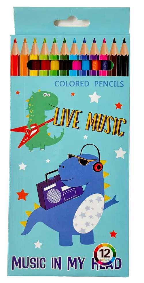Lve Creioane Colorate 12buc/set 2049-1
