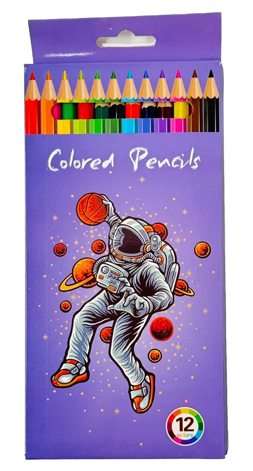 Lve Creioane Colorate 12buc/set 2049-4