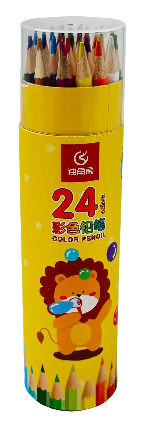 Lve Creioane Colorate 24buc/set/tub 2049-43