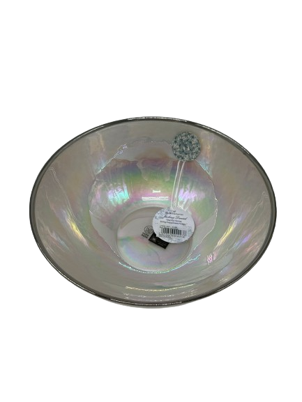 Lve Danny Home Bol Sticla Margini Argintii 24cm Wy048 4-29 2/set