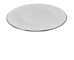 Lve Farfurie Opal Rotunda Intinsa Margini Argintii 20cm Lp80-s 2--1 6/set 48/bax