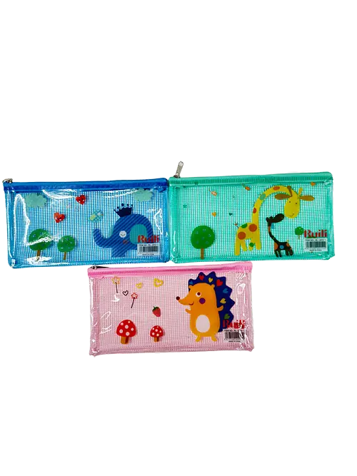 Lve Penar/mapa Plastic Cu Fermoar 22x17cm Copii 1116--45