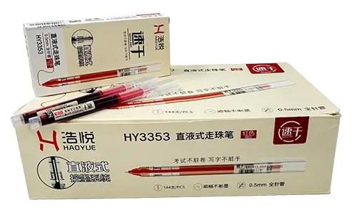 Lve Pixuri Cu Gel Rosu Hy 3353 0.5mm 12buc/set 1139-83