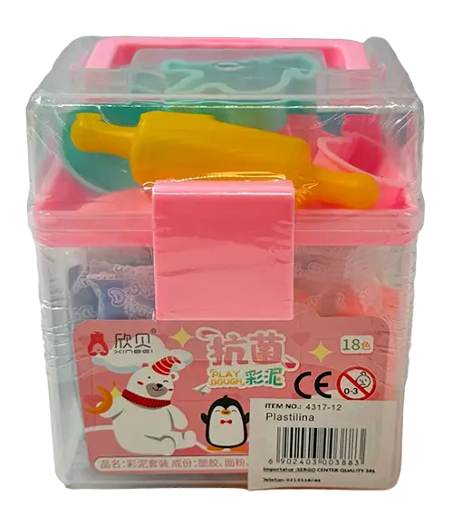 Lve Plastilina Colorata Aerata Cutie 4317-12