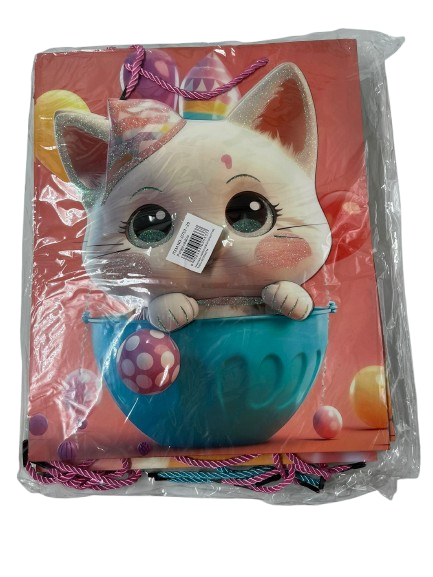 Lve Pungi Cadou 3d 26*32*12cm 12buc/set 0753--26/29/38/41 40/bax