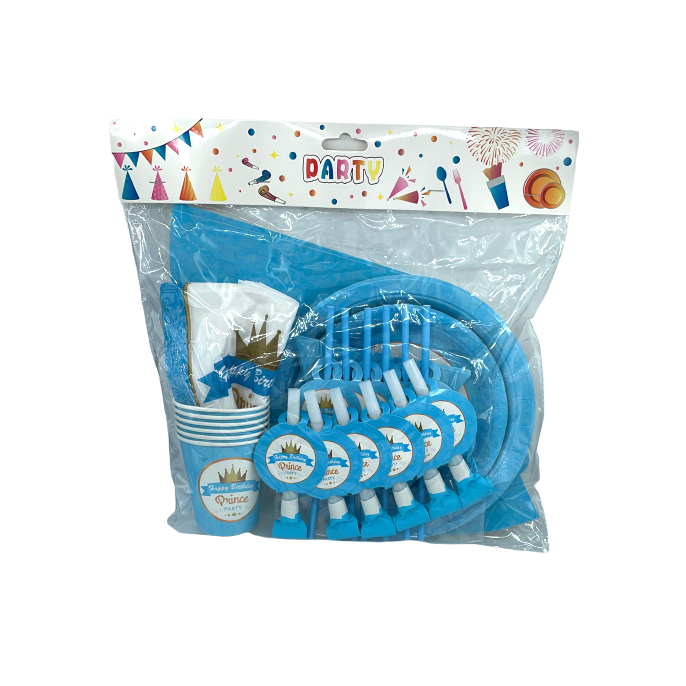 Lve Set Accesorii Party Din Carton Pt 6 Persoane 603-2