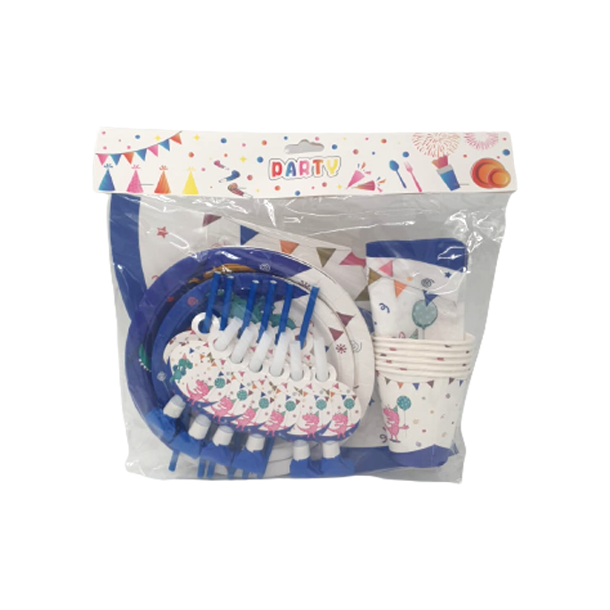 Lve Set Accesorii Party Din Carton Pt 6 Persoane 603-4