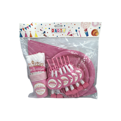 Lve Set Accesorii Party Din Carton Pt 6 Persoane 603-1