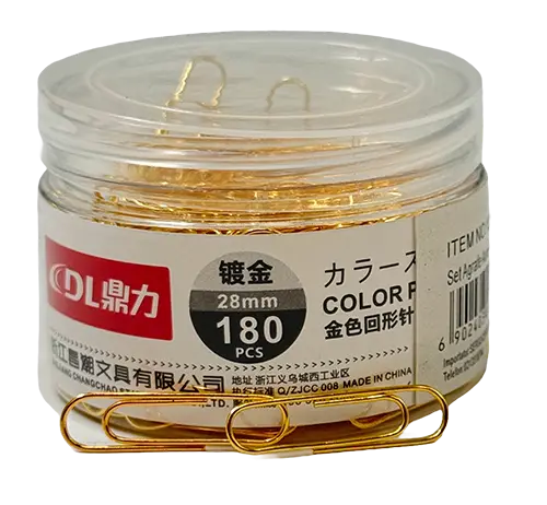 Lve Set Agrafe Birou Auri 28mm 180pcs 1236--95