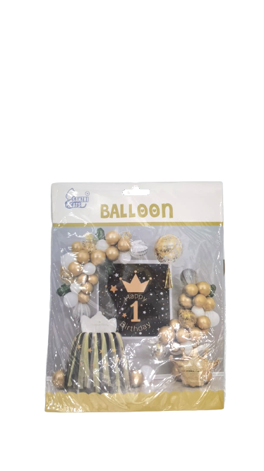 Lve Set Arcada Baloane Aniversare Diverse Culori 462-6