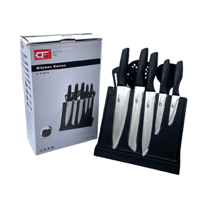 Lve Set Cutite Cu Suport 10pcs 50-6