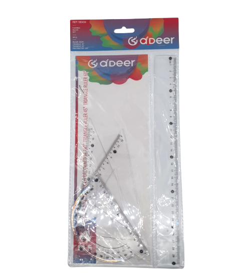 Lve Set Geometrie 4pcs 30cm 1236-4