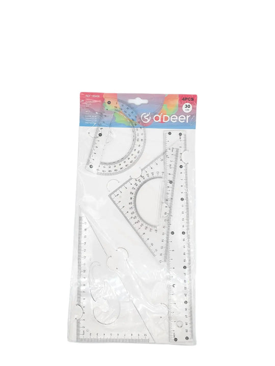 Lve Set Geometrie 4pcs 30cm 1236-6