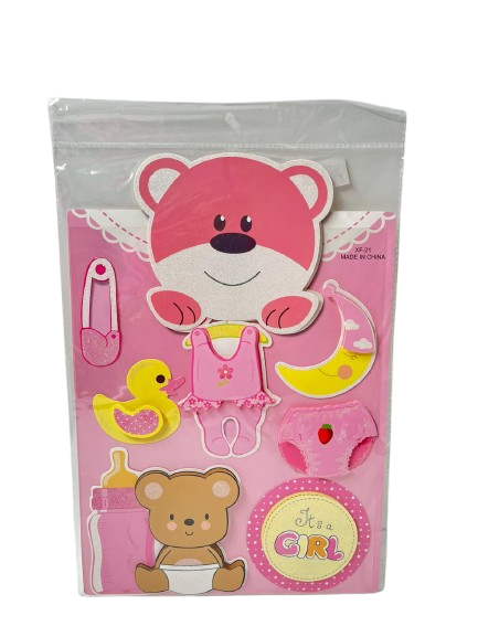 Lve Sticker Camera Copii Baby Girl 40x30cm 14-11 12/folie 600/bax