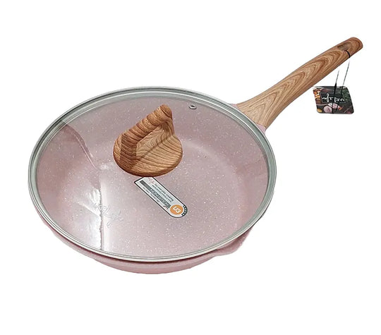 Lve Ucc Life Tigaie Aluminiu Cu Coada+capac 22cm 555-23