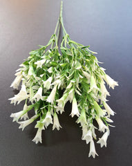 Flori artificiale albe tip clopoței, 34cm – decor natural